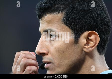 DOHA, al Rayyan, Qatar. , . Arbitro Abdulrahman al Jassim Credit: SPP Sport Press Photo. /Alamy Live News Foto Stock