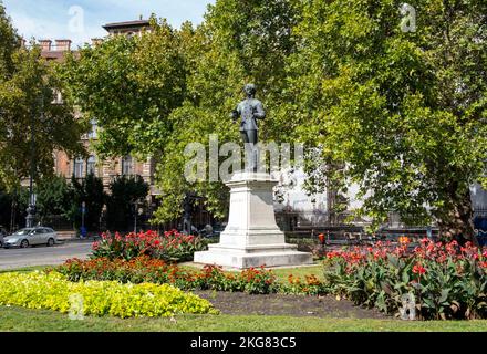 Kodály Körönd su Andrassy Avenue a Budapest Ungheria Europa UE Foto Stock