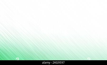 Linee diagonali verdi chiare, sbiadite fino al bianco. Sfondo a righe astratte. Sfondo a cornice completa per poster, banner Web, modello, brochure. Spazio di copia. Foto Stock
