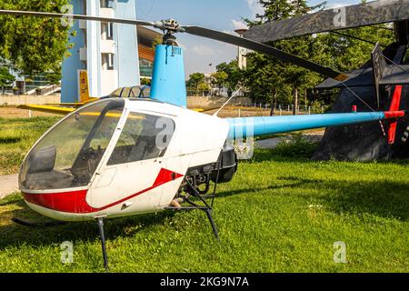 Elicottero Beta Robinson R22. STATI UNITI Foto Stock