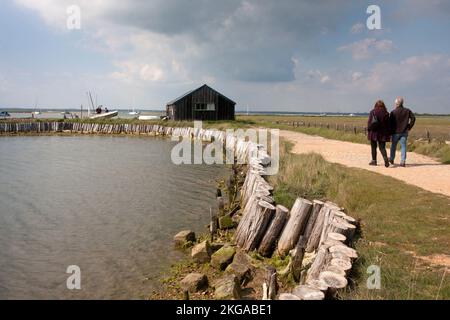 Riserva naturale di Newton, Isola di Wight, Hampshire, inghilterra Foto Stock