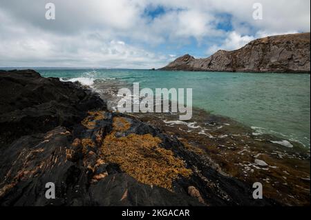 Blowhole Beach, Deep Creek Conservation Area, Cape Jervis, Australia Meridionale. Foto Stock