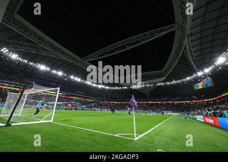 Al Wakrah, Qatar. 22nd Nov 2022. General view Football/Soccer : Coppa del mondo FIFA Qatar 2022 Gruppo D incontro tra Francia 4-1 Australia allo Stadio al Janoub di al Wakrah, Qatar . Credit: Naoki Morita/AFLO SPORT/Alamy Live News Foto Stock