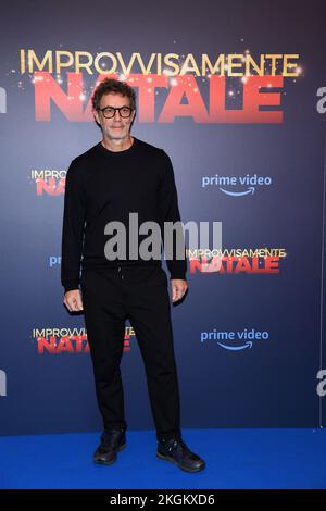 Milano, Italia. 23rd Nov 2022. Milano, Photocall Film improvvisamente Natale. Nella foto Francesco Patierno Credit: Independent Photo Agency/Alamy Live News Foto Stock