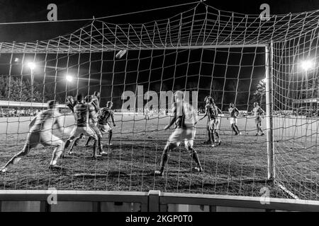 Braintree Town contro Lincoln City. Lega nazionale. Calcio non campionato. 7 marzo 2017 Foto Stock