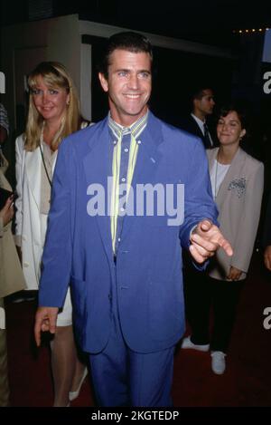 Mel Gibson alla prima di The Man Without A Face 05 agosto 1993 credito: Ralph Dominguez/MediaPunch Foto Stock