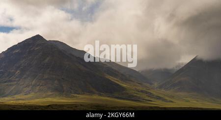 Le Endicott Mountains al Gates of the Arctic National Park a Brooks Range, Alaska Foto Stock