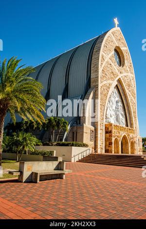 Ave Maria Catholic Church, Annunciation Circle, Ave Maria, Florida Foto Stock