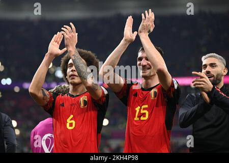 Al Rayyan, Qatar. 24th Nov 2022. Rayyan, Qatar. Credit: Richard Callis/FotoArena/Alamy Live News Foto Stock