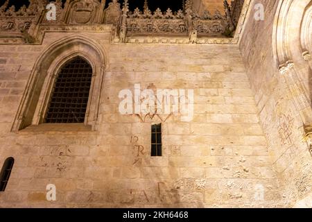 GRANADA, SPAGNA - 24 SETTEMBRE 2022: Esterno della Cattedrale di Granada a Granada, Spagna il 24 settembre 2022 Foto Stock