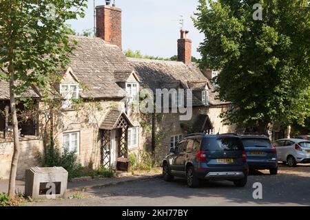 Cottage in Vineyard Street, Winchcombe, Glouchestershire Foto Stock