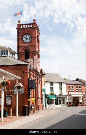 The Market Hall, Kington, Herefordshire Foto Stock