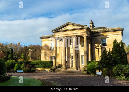 Balbirnie House Hotel un palazzo georgiano del 18th ° secolo vicino a Glenrothes, Fife, Scozia Foto Stock