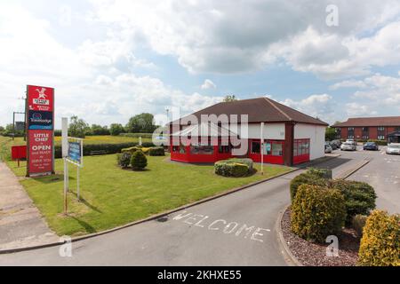 Travelodge & Little Chef, A1, Grantham South Witham, NG33 5BN Foto Stock