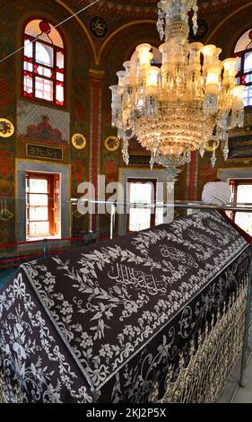 Tomba di Fatih Sultan Mehmet - Istanbul - TURCHIA Foto Stock