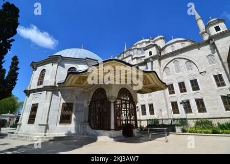 Tomba di Fatih Sultan Mehmet - Istanbul - TURCHIA Foto Stock