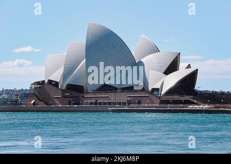 La Sydney Opera House a Darling Harbor, Australia Foto Stock