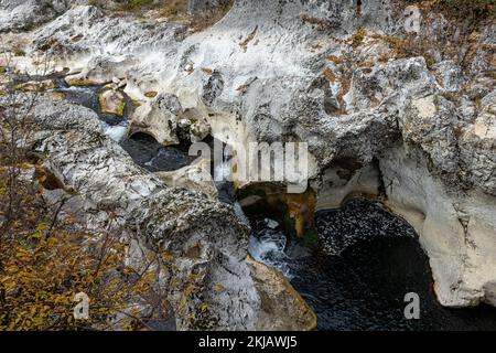 HORMA Canyon a Pinarbasi, Kastamonu;Turchia. HORMA Canyon con splendidi paesaggi autunnali. Foto Stock