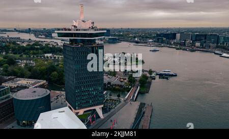 A'DAM torre punto di osservazione ad Amsterdam Foto Stock