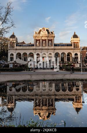 Il Padiglione di Vondelpark, parco urbano pubblico di Amsterdam Foto Stock