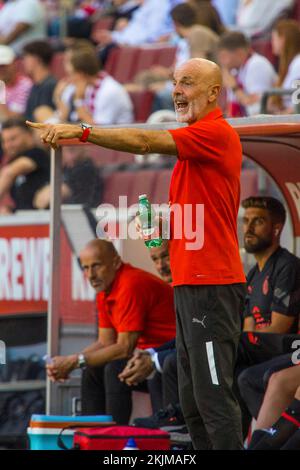 Telekom Cup 2022, 16.07.2022, Rhein Energie Stadion Colonia, 1.FC Köln-AC Milano 1:2, Stefano PIOLI (Coach AC Milano) Foto Stock