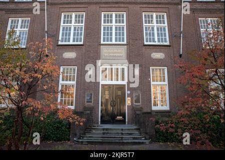 Ufficio Rijksmuseum edificio numero 22 ad Amsterdam Paesi Bassi 23-11-2022 Foto Stock