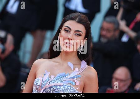 Giulia Salemi red carpet festival del cinema di Venezia 2022 Foto Stock