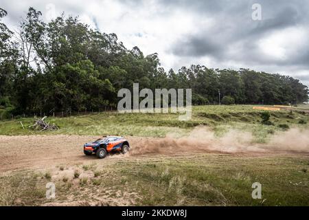 CATIE Munnings (GBR)/Timmy Hansen (SWE), Genesys Andretti United Extreme e durante il Extreme e Energy X-Prix a Punta del Este, Uruguay. 11th maggio, 2022. Foto Stock