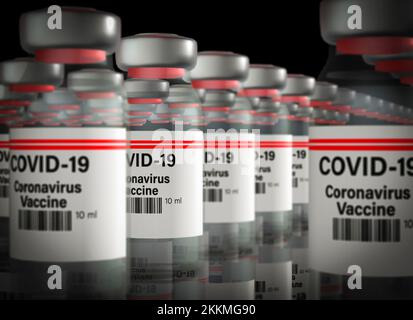 Vaccini Covid-19, immagine concettuale Foto Stock