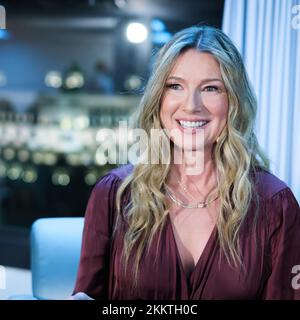 Madrid, Spagna. 25th Nov 2022. Anne Igartiburu presenta il libro 'LA VITA INIZIA OGNI GIORNO' a Madrid, 25 novembre 2022 Spagna (Foto di Oscar Gonzalez/NurPhoto) Credit: NurPhoto/Alamy Live News Foto Stock