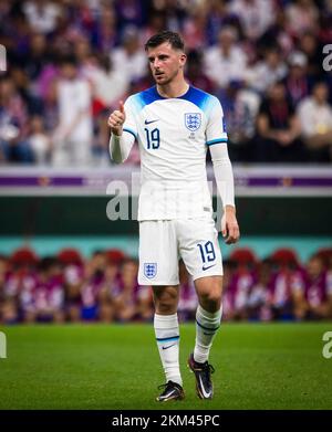 Doha, Qatar. 25th Nov 2022. Mason Mount (Inghilterra) Inghilterra - USA World Cup 2022 in Qatar 25.11.2022 Credit: Moritz Muller/Alamy Live News Foto Stock