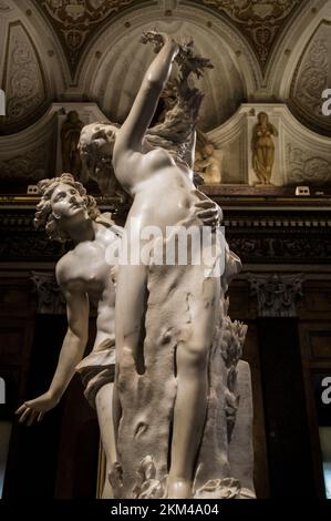 apollo e daphne di bernini. bernini arte a Roma museo. Foto Stock