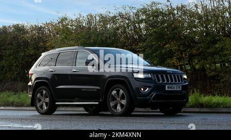 2014 diesel Jeep Grand Cherokee Foto Stock