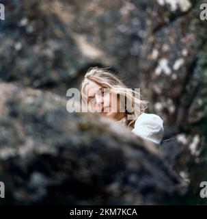 ANNE-LOUISE LAMBERT IN PIC-NIC A ROCCIA SOSPESA (1975), DIRETTO DA PETER WEIR. Credito: GTO / Album Foto Stock