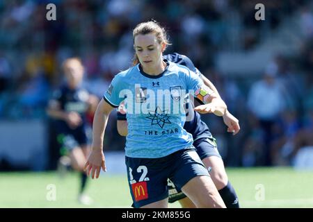 Sydney, Australia. 26th Nov 2022. Natalie Tobin del Sydney FC visto durante la partita tra Sydney FC e Melbourne Victory al Cromer Park il 26 novembre 2022 a Sydney, Australia Credit: IOIO IMAGES/Alamy Live News Foto Stock