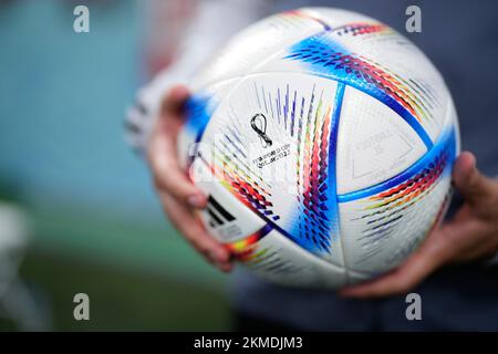 Al Rayyan, Qatar. 26th Nov 2022. General view Football/Soccer : Coppa del mondo FIFA Qatar 2022 Gruppo C match between Poland 2-0 Arabia Saudita al Education City Stadium di al Rayyan, Qatar . Credit: Naoki Morita/AFLO SPORT/Alamy Live News Foto Stock