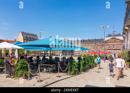 Saverne [Zabern, Zaware): Castello di Château des Rohan in Alsazia (Elsass), basso Reno (Unterelsass), Francia Foto Stock