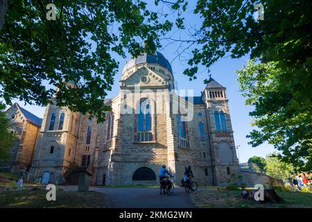 Saint-Avold (Sankt Avold, Sänt Avuur): chiesa Basilika Notre-Dame-de-Bon-Secours in Lorena (Lothringen), Mosella (Mosella), Francia Foto Stock