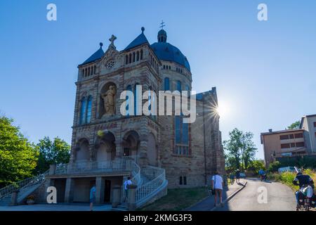 Saint-Avold (Sankt Avold, Sänt Avuur): chiesa Basilika Notre-Dame-de-Bon-Secours in Lorena (Lothringen), Mosella (Mosella), Francia Foto Stock