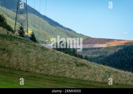 Abenteuer Erzberg. Eisenerz . Steiermark . Österreich Foto Stock