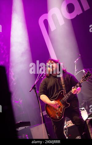 Mammoth WVH in concerto al Mediolanum Forum di Assago (MI). Foto di Davide Merli per www.rockon.it Foto Stock