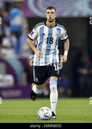 LUSAIL CITY - (l-r) durante la Coppa del mondo FIFA Qatar 2022 gruppo C incontro tra Argentina e Messico al Lusail Stadium il 26 novembre 2022 a Lusail City, Qatar. AP | Olandese altezza | MAURICE DI PIETRA Foto Stock