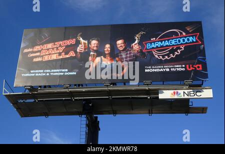 Los Angeles, California, USA 25th novembre 2021 Una visione generale dell'atmosfera di Barmageddon Billboard il 25 novembre 2021 a Los Angeles, California, USA. Foto di Barry King/Alamy Stock Photo Foto Stock