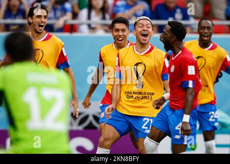 Al Rayyan, Catar. 27th Nov 2022. Rayyan, Qatar. Credit: Rodolfo Buhrer/la Imagem/FotoArena/Alamy Live News Foto Stock