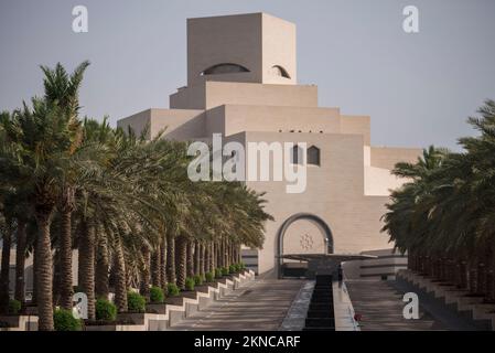 Doha, Qatar - 5 marzo 2022 : Museo di Arte Islamica Foto Stock