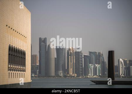 Doha, Qatar - 5 marzo 2022 : Museo di Arte Islamica Foto Stock