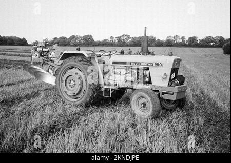 Ploughing Match, 16th ottobre 2022, Hattingley, Medstead, Alton, Hampshire, Inghilterra, Regno Unito. Foto Stock