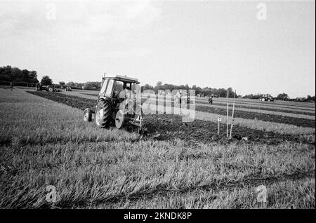 Ploughing Match, 16th ottobre 2022, Hattingley, Medstead, Alton, Hampshire, Inghilterra, Regno Unito. Foto Stock