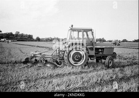 Ploughing Match, 16th ottobre 2022, Hattingley, Medstead, Alton, Hampshire, Inghilterra, Regno Unito. Foto Stock