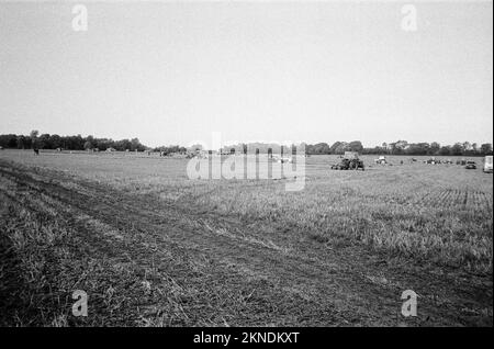 Ploughing Match, 16th ottobre 2022, Hattingley, Medstead, Alton, Hampshire, Inghilterra, Regno Unito. Foto Stock